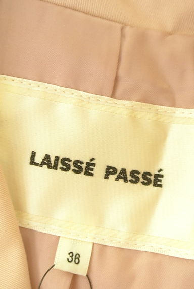 LAISSE PASSE（レッセパッセ）の古着「ロングフレアトレンチコート（トレンチコート）」大画像６へ