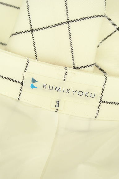 KUMIKYOKU（組曲）の古着「チェックワイドショートパンツ（パンツ）」大画像６へ