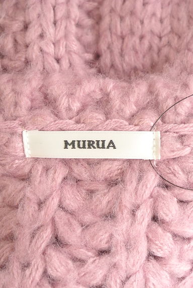 MURUA（ムルーア）の古着「ケーブルスリーブニットトップス（セーター）」大画像６へ