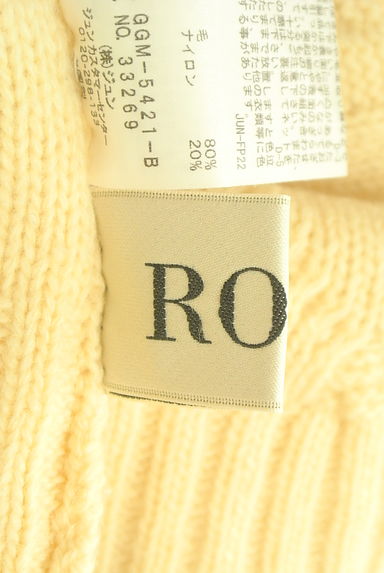 ROPE（ロペ）の古着「タートルネックケーブルニットトップス（セーター）」大画像６へ