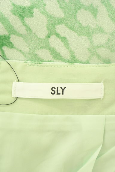 SLY（スライ）の古着「グラデーションレオパードロングシフォンスカート（ロングスカート・マキシスカート）」大画像６へ