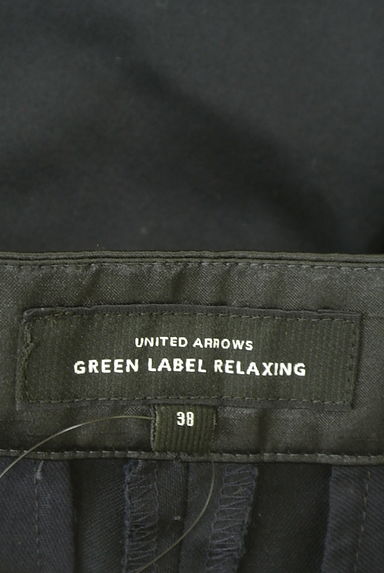 UNITED ARROWS（ユナイテッドアローズ）の古着「サテンウエスト切替テーパードパンツ（パンツ）」大画像６へ