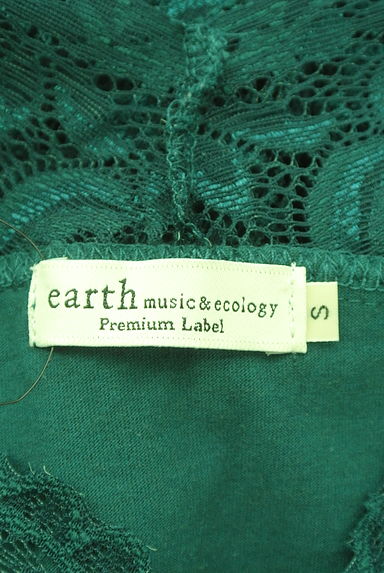 earth music&ecology（アースミュージック＆エコロジー）の古着「スカラップVネック総レースカットソー（カットソー・プルオーバー）」大画像６へ