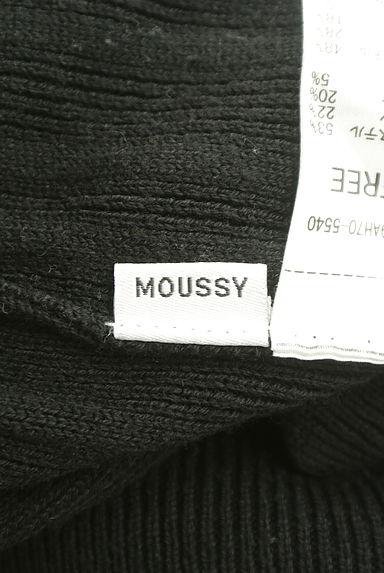 MOUSSY（マウジー）の古着「背中きリブニットトップス（ニット）」大画像６へ