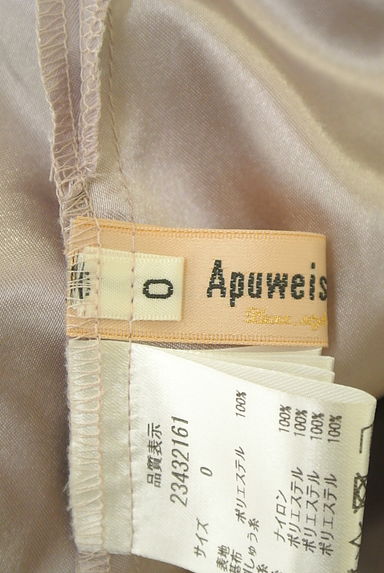 Apuweiser riche（アプワイザーリッシェ）の古着「チェック刺繍ロングフレアチュールスカート（ロングスカート・マキシスカート）」大画像６へ