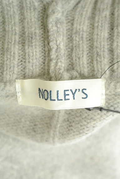 NOLLEY'S（ノーリーズ）の古着「モックネックニットトップス（セーター）」大画像６へ