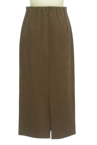 NOLLEY'S sophi（ノーリーズソフィ）の古着「スウェードライクロングスカート（ロングスカート・マキシスカート）」大画像２へ