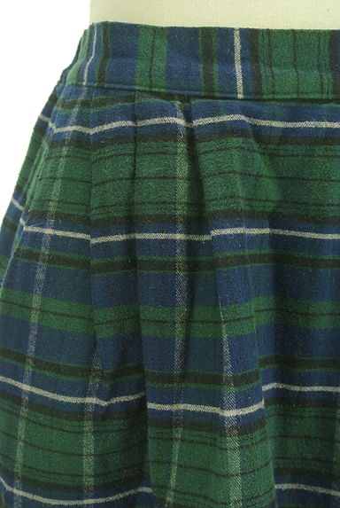 SM2（サマンサモスモス）の古着「チェック柄ミディフレアスカート（スカート）」大画像４へ