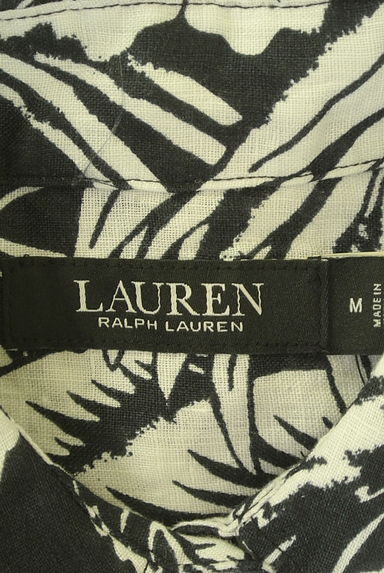 Ralph Lauren（ラルフローレン）の古着「ラウンドヘムアロハシャツ（ブラウス）」大画像６へ