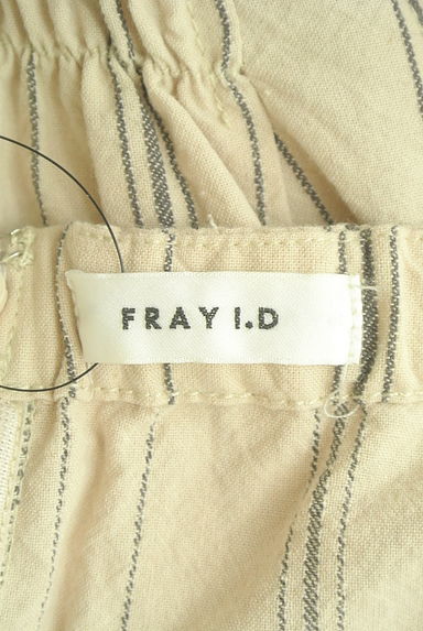 FRAY I.D（フレイアイディー）の古着「ボリューム袖ストライプロングワンピース（ワンピース・チュニック）」大画像６へ