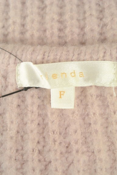 rienda（リエンダ）の古着「裾チュール切替ニットワンピース（ワンピース・チュニック）」大画像６へ