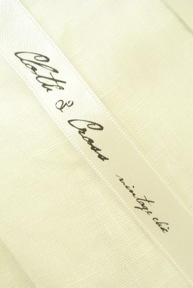 Cloth&Cross（クロス＆クロス）の古着「フレンチスリーブカットワークレースカットソー（カットソー・プルオーバー）」大画像６へ
