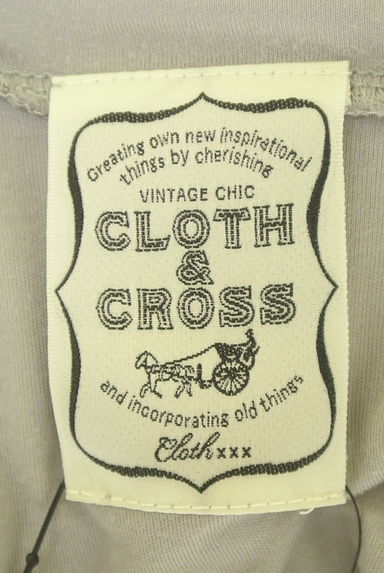 Cloth&Cross（クロス＆クロス）の古着「フレアスリーブロングワンピース（ワンピース・チュニック）」大画像６へ