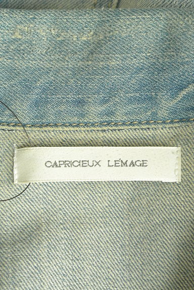 CAPRICIEUX LE'MAGE（カプリシュレマージュ）の古着「ウォッシュド加工Gジャン（ジャケット）」大画像６へ