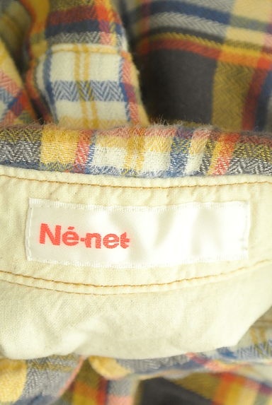Ne-net（ネネット）の古着「フラップポケットチェックシャツ（カジュアルシャツ）」大画像６へ