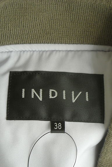 INDIVI（インディヴィ）の古着「光沢MA-1（ブルゾン・スタジャン）」大画像６へ