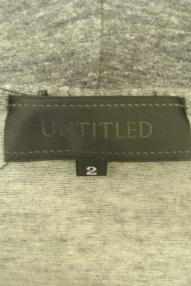 UNTITLED（アンタイトル）の古着「ロゴプリントスウェットパーカー（スウェット・パーカー）」大画像６へ
