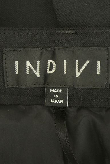 INDIVI（インディヴィ）の古着「センタープレスクロップドテーパードパンツ（パンツ）」大画像６へ