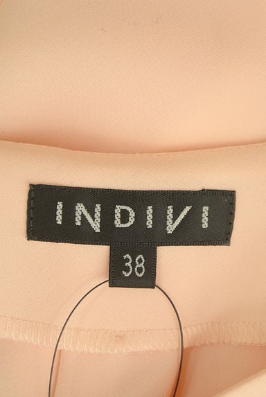 INDIVI（インディヴィ）の古着「タックシアーブラウス（カットソー・プルオーバー）」大画像６へ