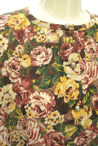 Lois CRAYON（ロイスクレヨン）の古着「ロマンティック花柄ブラウス（ブラウス）」大画像４へ