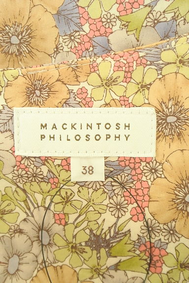 MACKINTOSH PHILOSOPHY（マッキントッシュ フィロソフィー）の古着「裾リボン花柄カットソー（カットソー・プルオーバー）」大画像６へ