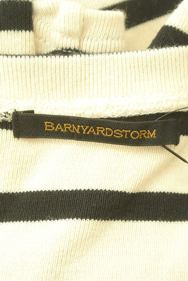 BARNYARDSTORM（バンヤードストーム）の古着「バックボタンボーダートップス（カットソー・プルオーバー）」大画像６へ