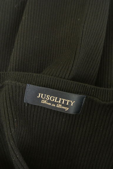 JUSGLITTY（ジャスグリッティー）の古着「リブニット＋金ボタンカーディガン（アンサンブル）」大画像６へ