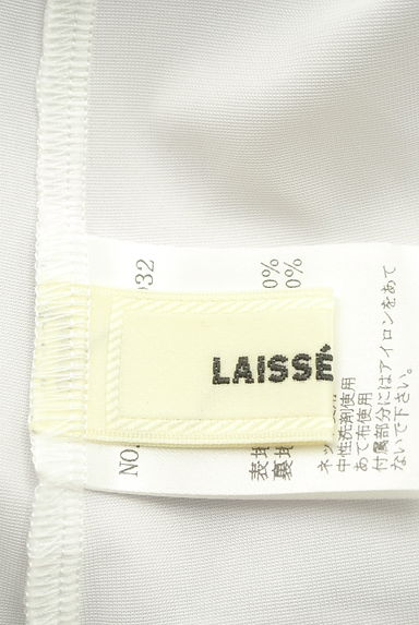 LAISSE PASSE（レッセパッセ）の古着「ボリュームキャンディスリーブシフォンカットソー（カットソー・プルオーバー）」大画像６へ