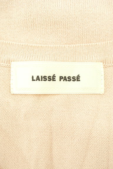 LAISSE PASSE（レッセパッセ）の古着「リボン付き半袖ニット＋ビジュー付きカーディガン（アンサンブル）」大画像６へ