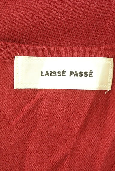 LAISSE PASSE（レッセパッセ）の古着「パール付き半袖ニット＋パールボタンカーディガン（アンサンブル）」大画像６へ