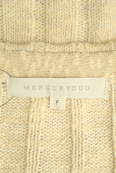 MERCURYDUO（マーキュリーデュオ）の古着「リブニットタンクトップ（ニット）」大画像６へ