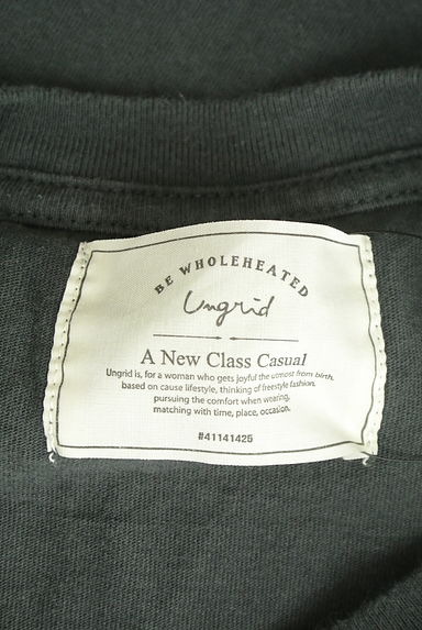Ungrid（アングリッド）の古着「バックプリント半袖Ｔシャツ（Ｔシャツ）」大画像６へ