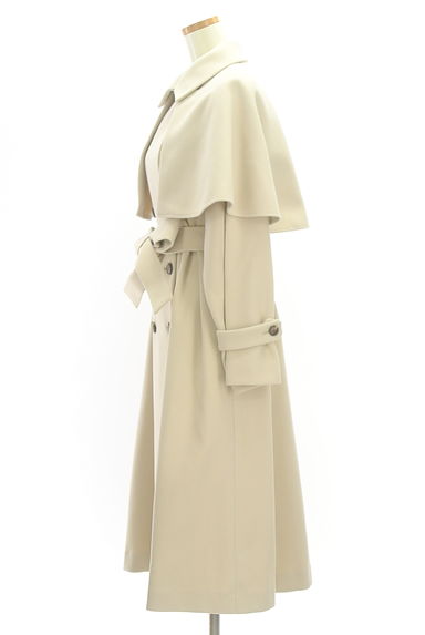 Couture Brooch（クチュールブローチ）の古着「ボリュームケープ付きウールロングコート（コート）」大画像３へ