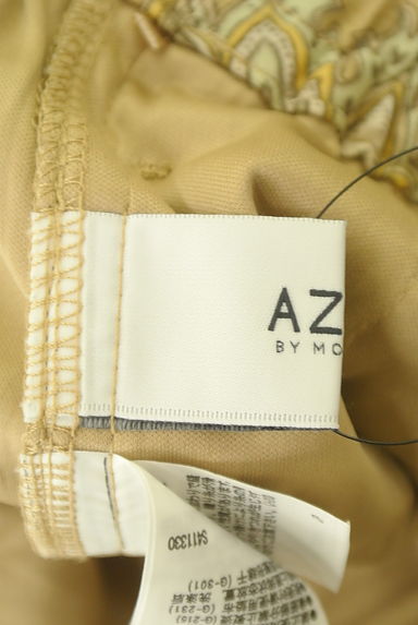 AZUL by moussy（アズールバイマウジー）の古着「ペイズリー柄楊柳シフォンパンツ（パンツ）」大画像６へ