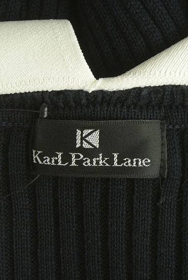 KarL Park Lane（カールパークレーン）の古着「襟付きバイカラーリブニット（ニット）」大画像６へ