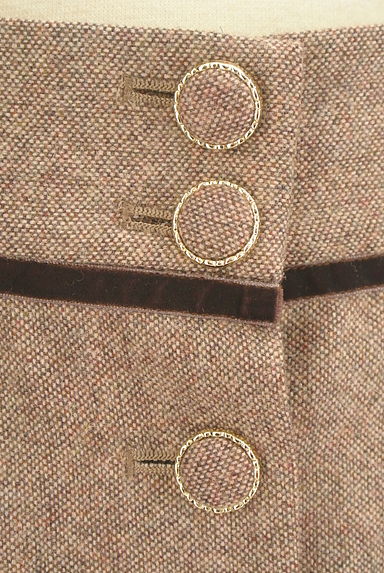 LAISSE PASSE（レッセパッセ）の古着「フロントボタンミディフレアスカート（スカート）」大画像４へ