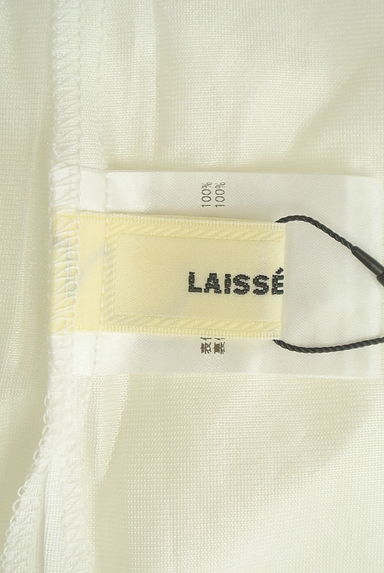 LAISSE PASSE（レッセパッセ）の古着「シアー総レースフリルカットソー（カットソー・プルオーバー）」大画像６へ