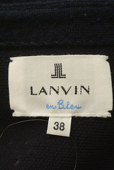 LANVIN en Bleu（ランバンオンブルー）の古着「ショートニットカーディガン（カーディガン・ボレロ）」大画像６へ