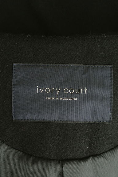 ivory court（アイボリーコート）の古着「ノーカラーVネックロングコート（コート）」大画像６へ