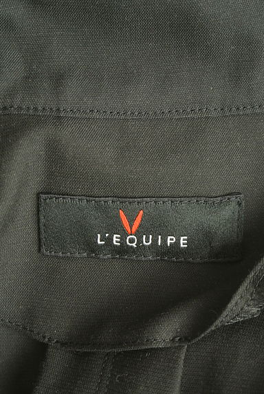 L'EQUIPE（レキップ）の古着「レーヨン混スタンドカラーワンピース（ワンピース・チュニック）」大画像６へ