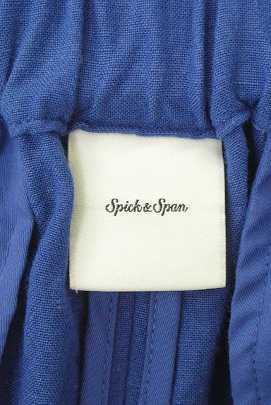 Spick and Span（スピック＆スパン）の古着「ドッキングベルト付きリネン混パンツ（パンツ）」大画像６へ