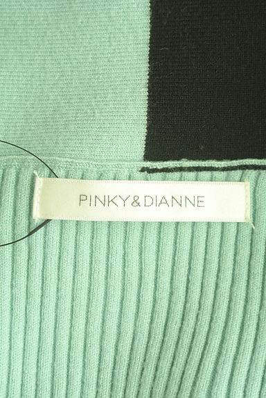 Pinky＆Dianne（ピンキー＆ダイアン）の古着「バイカラーボウタイリブニット（ニット）」大画像６へ