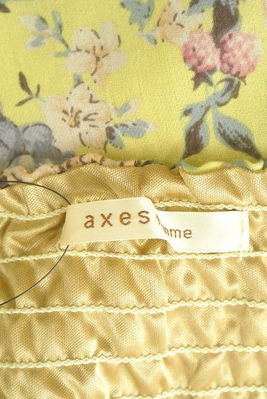 axes femme（アクシーズファム）の古着「フルーツ柄ロングキャミワンピース（キャミワンピース）」大画像６へ