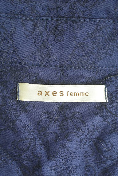 axes femme（アクシーズファム）の古着「総柄カシュクールワンピース（ワンピース・チュニック）」大画像６へ