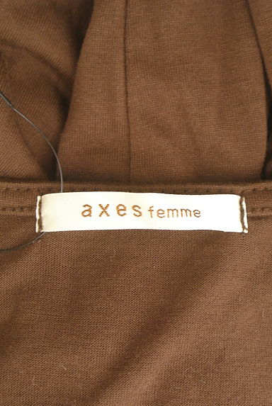 axes femme（アクシーズファム）の古着「バックリボンプルオーバー（カットソー・プルオーバー）」大画像６へ