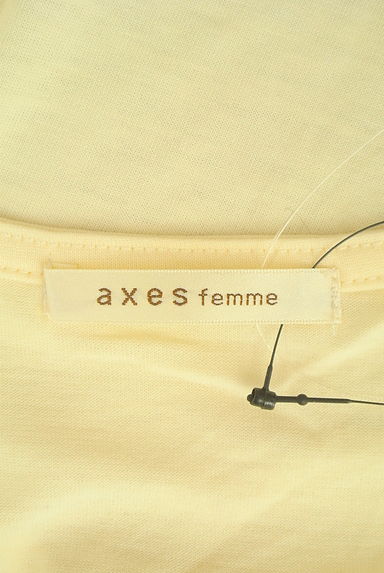 axes femme（アクシーズファム）の古着「チュール袖レースヨークカットソー（カットソー・プルオーバー）」大画像６へ