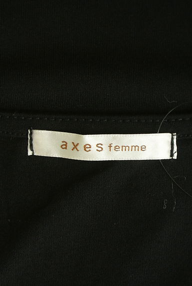 axes femme（アクシーズファム）の古着「スクエアレースネックプルオーバー（カットソー・プルオーバー）」大画像６へ