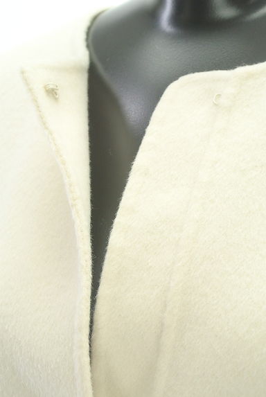 UNITED ARROWS（ユナイテッドアローズ）の古着「ノーカラー起毛ショートコート（コート）」大画像４へ
