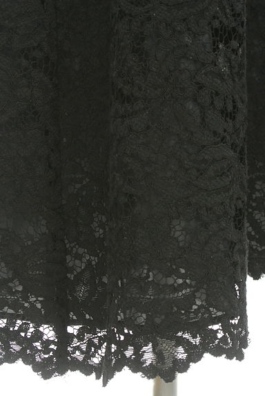STRAWBERRY-FIELDS（ストロベリーフィールズ）の古着「サテン切替総レースジャンパースカート（キャミワンピース）」大画像５へ