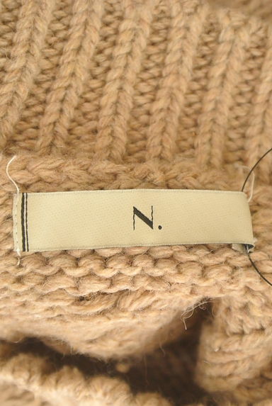 N.Natural Beauty Basic*（エヌ ナチュラルビューティーベーシック）の古着「ボリューム袖ケーブル編みセーター（セーター）」大画像６へ